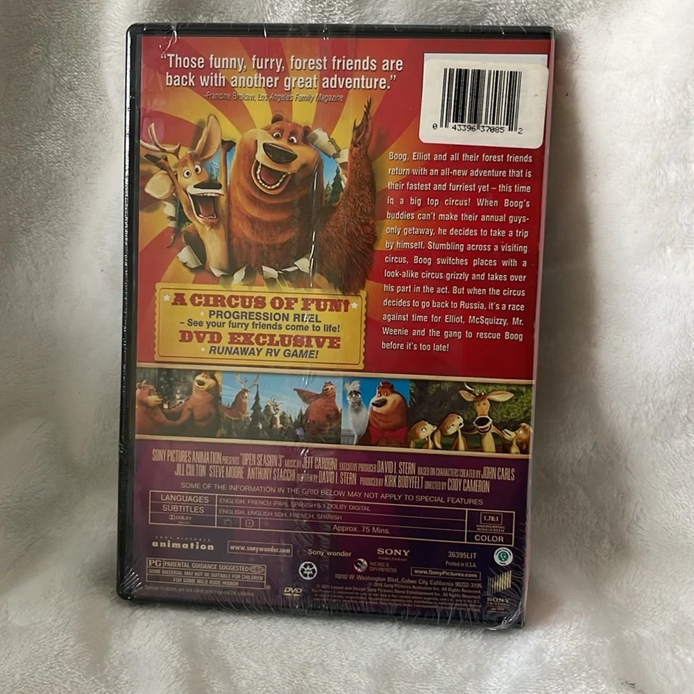 New DVD open season 3